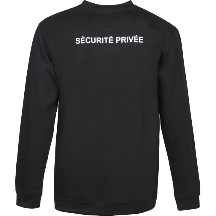 Sweat-Shirt Sécurité avec Grande Fenêtre d’Identification - Pratique et Professionnel