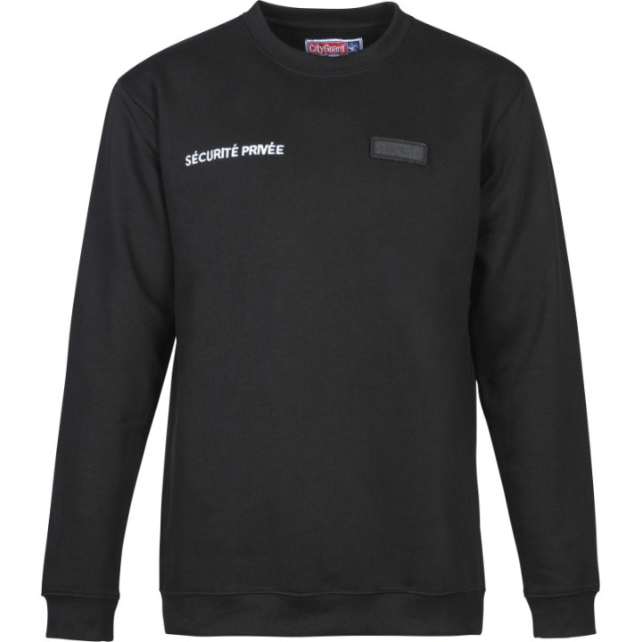 Sweat-Shirt Sécurité avec Fenêtre Matricule - Confort et Identification Professionnelle