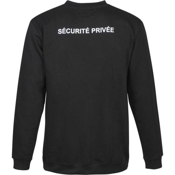 Sweat-Shirt Sécurité avec Fenêtre Matricule - Confort et Identification Professionnelle