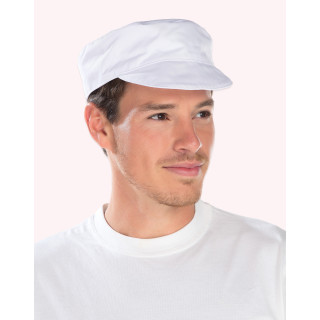 Casquette agroalimentaire REMI blanche hygiénique réglable