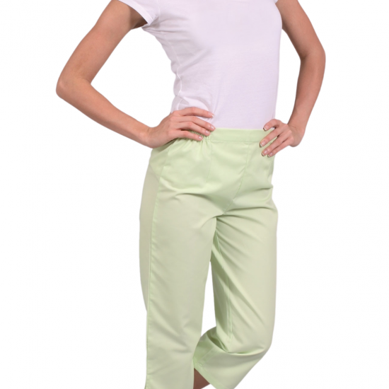 Pantalon médical corsaire femme