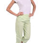 Pantalon médical corsaire femme