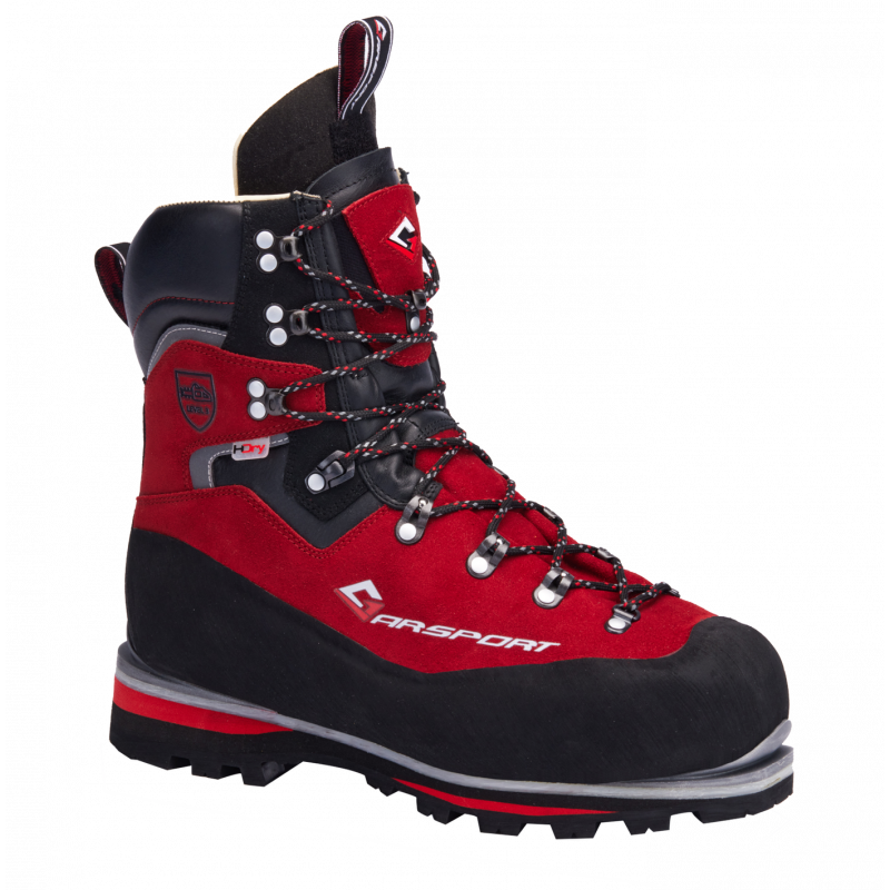 Chaussures de sécurité S3 anti coupure étanches H DRY crampons automatiques semelle Vibram