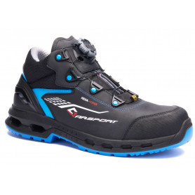 Chaussures de sécChaussures de sécurité Hexa Viper Mid S3S ESD légères et confortables avec système BOA. Parfaites pour ateliers