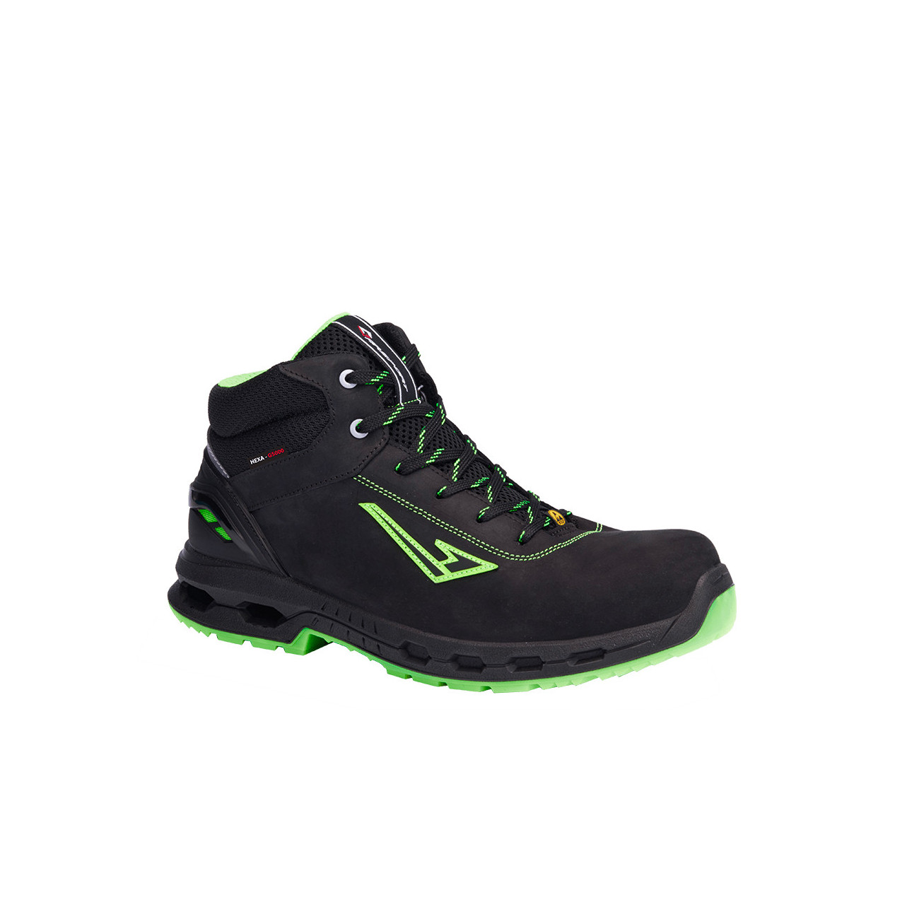 Chaussure de sécurité S3S ESD Hexa-G5000 Mid