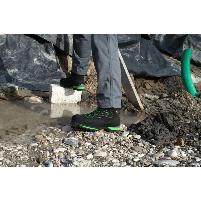 Chaussures d’alpinisme de sécurité S3 cramponnables semi automatiques Vibram pour professionnels