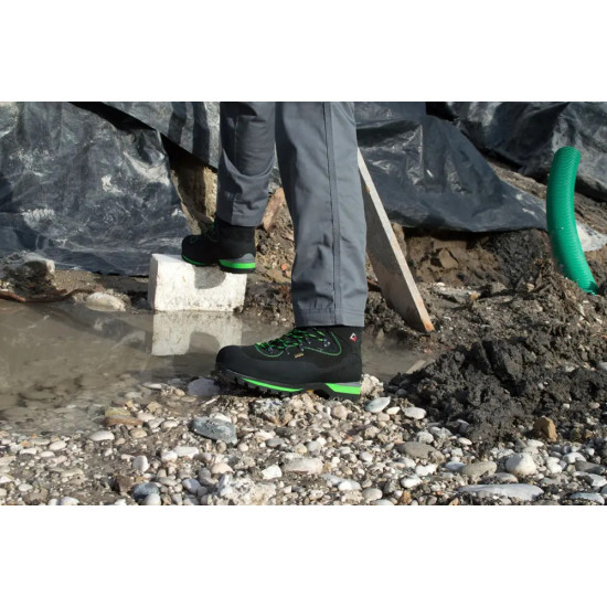 Chaussures de sécurité montantes S3 Vibram Alpine robustes et adhérentes pour terrains difficiles