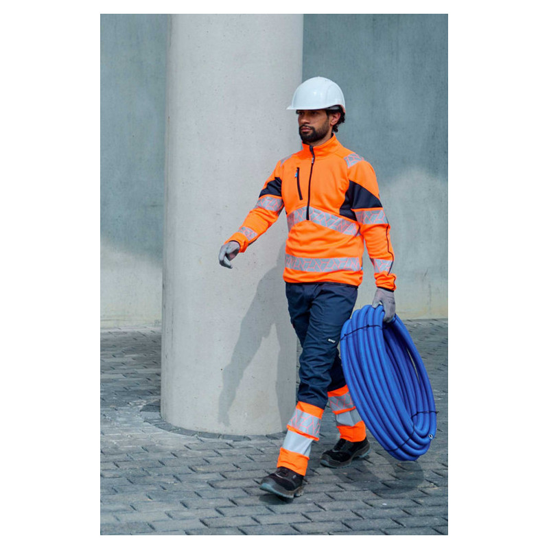 SYNQ® Wellit : Sweat Haute Visibilité Écoresponsable, Souple et Confortable