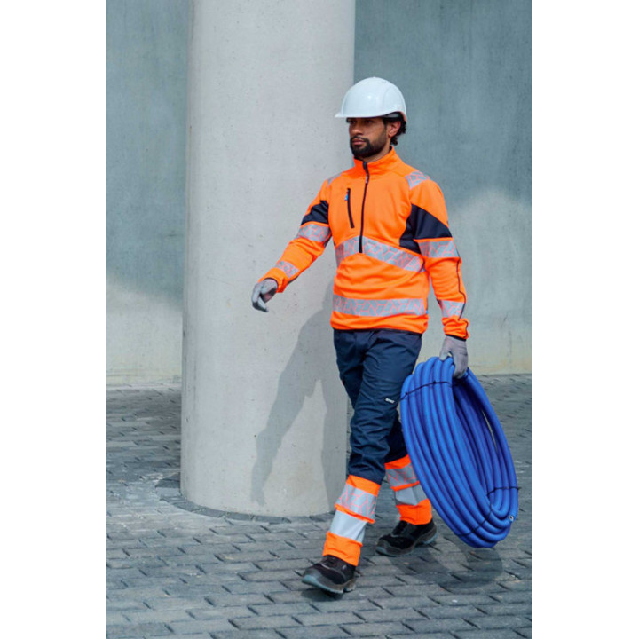 Sweat haute visibilité écoresponsable SYNQ Wellit pro