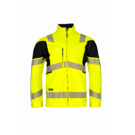 Watcher : Veste Haute Visibilité Certifiée EN ISO 20471 Classe 3, Confort et Mobilité