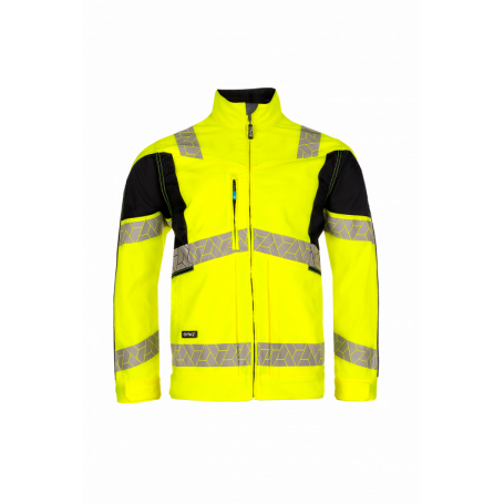 Watcher : Veste Haute Visibilité Certifiée EN ISO 20471 Classe 3, Confort et Mobilité