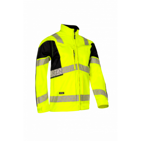 Watcher : Veste Haute Visibilité Certifiée EN ISO 20471 Classe 3, Confort et Mobilité
