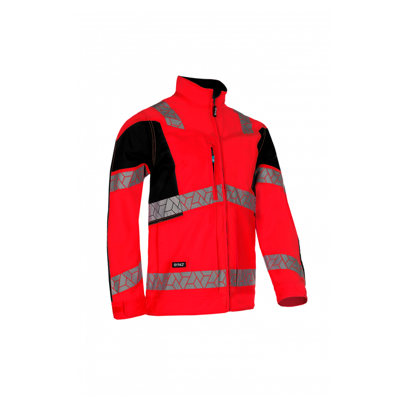 Watcher : Veste Haute Visibilité Certifiée EN ISO 20471 Classe 3, Confort et Mobilité