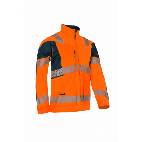 Watcher : Veste Haute Visibilité Certifiée EN ISO 20471 Classe 3, Confort et Mobilité