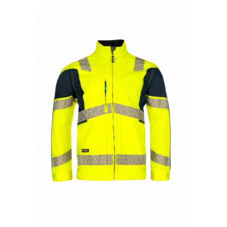 Watcher : Veste Haute Visibilité Certifiée EN ISO 20471 Classe 3, Confort et Mobilité