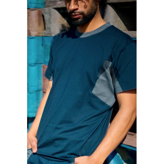 SYNQ® Tackler : T-shirt de Travail Confortable, Respirant et Recyclé au Style Pro