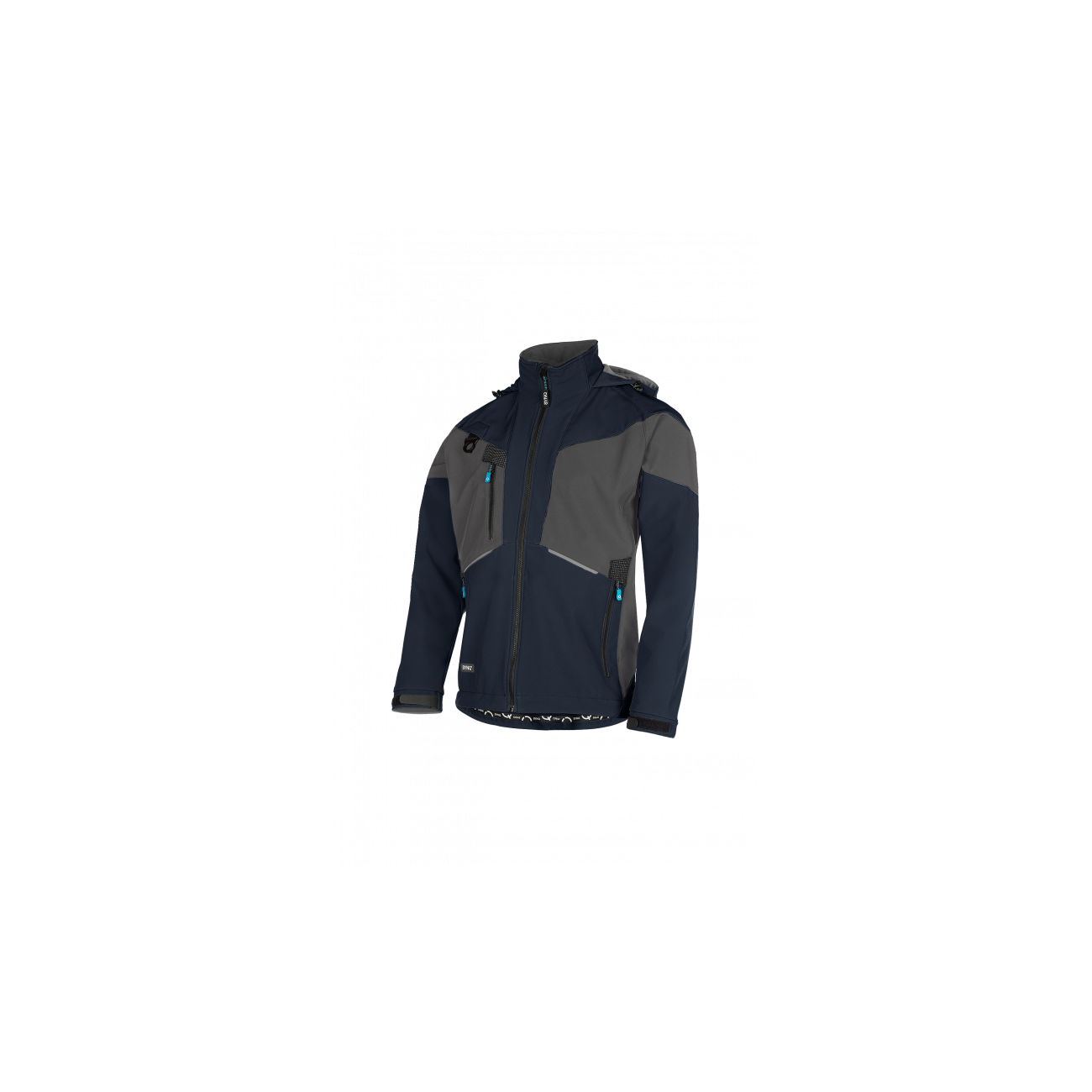 SYNQ® Softshell 3 Couches : Veste de Travail Imperméable, Respirante et Recyclée