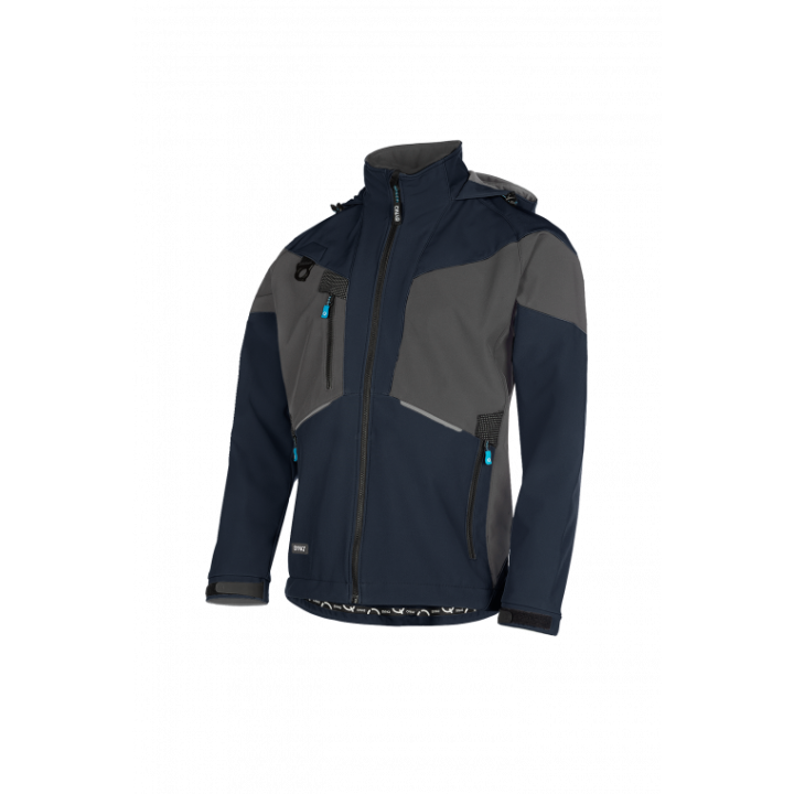 Veste softshell de travail imperméable recyclée SYNQ®