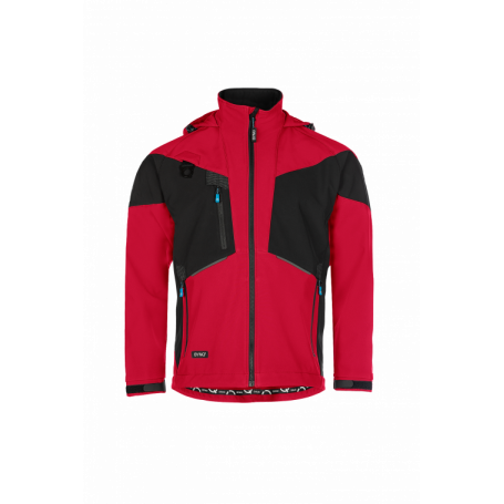 SYNQ® Softshell 3 Couches : Veste de Travail Imperméable, Respirante et Recyclée