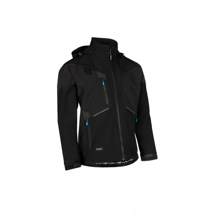 Veste softshell de travail imperméable recyclée SYNQ®