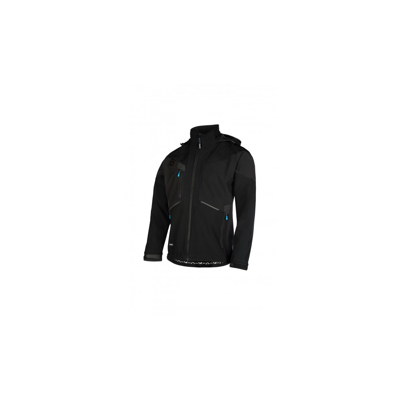 SYNQ® Softshell 3 Couches : Veste de Travail Imperméable, Respirante et Recyclée