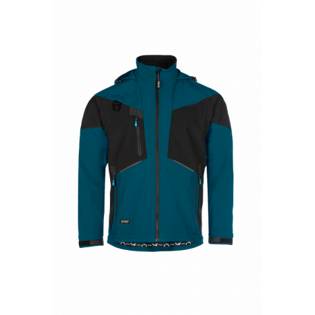 SYNQ® Softshell 3 Couches : Veste de Travail Imperméable, Respirante et Recyclée