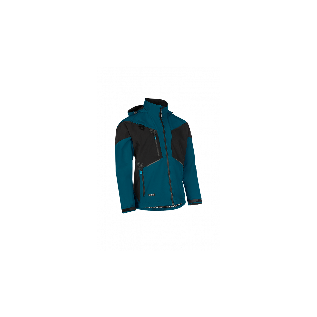 SYNQ® Softshell 3 Couches : Veste de Travail Imperméable, Respirante et Recyclée