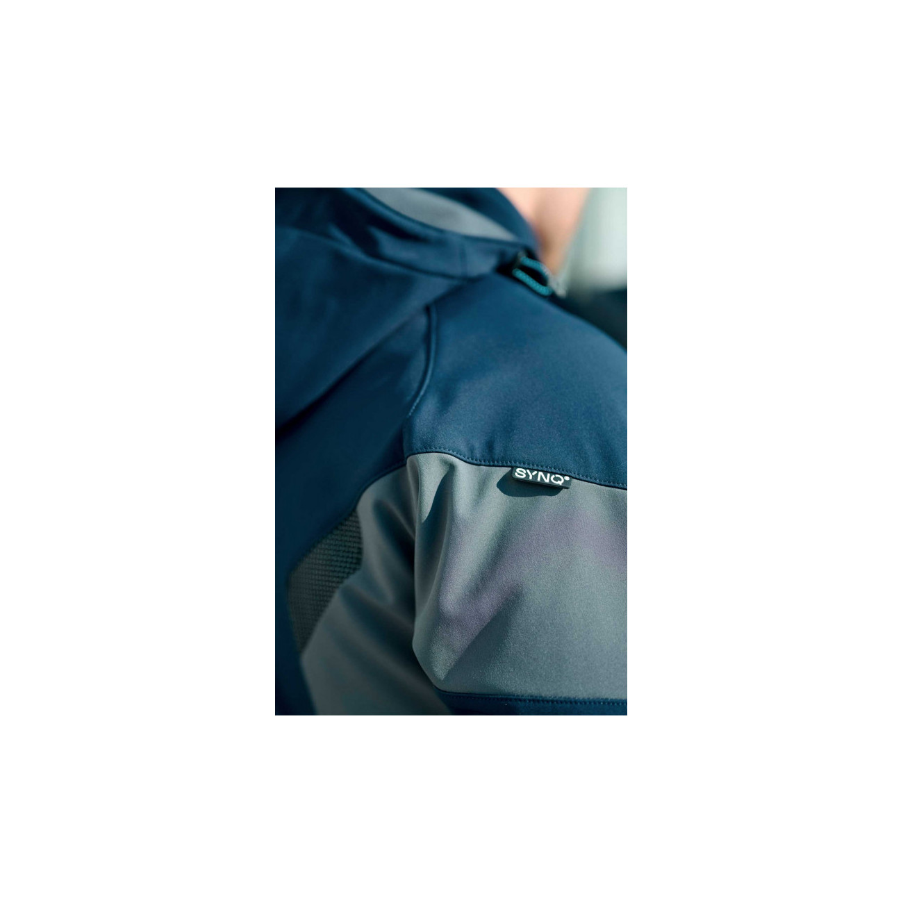 SYNQ® Softshell 3 Couches : Veste de Travail Imperméable, Respirante et Recyclée