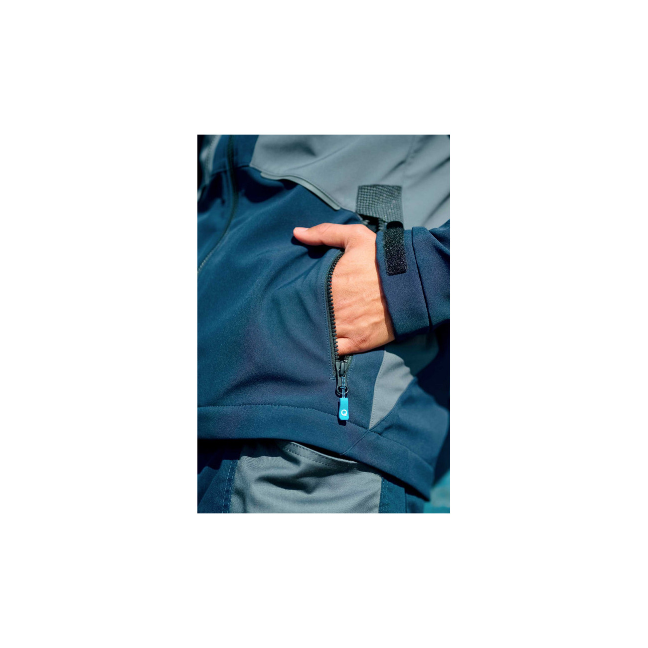 SYNQ® Softshell 3 Couches : Veste de Travail Imperméable, Respirante et Recyclée