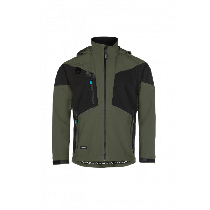 Veste softshell de travail imperméable recyclée SYNQ®