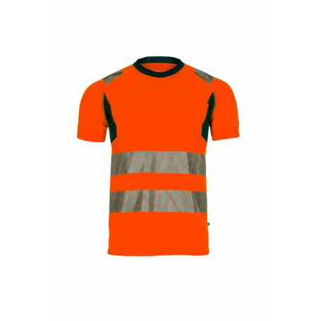 SYNQ® Risingstar : T-shirt Haute Visibilité Réfléchissant, Léger et Extensible en Tissu Recyclé