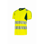 SYNQ® Risingstar : T-shirt Haute Visibilité Réfléchissant, Léger et Extensible en Tissu Recyclé