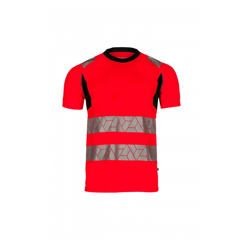 SYNQ® Risingstar : T-shirt Haute Visibilité Réfléchissant, Léger et Extensible en Tissu Recyclé