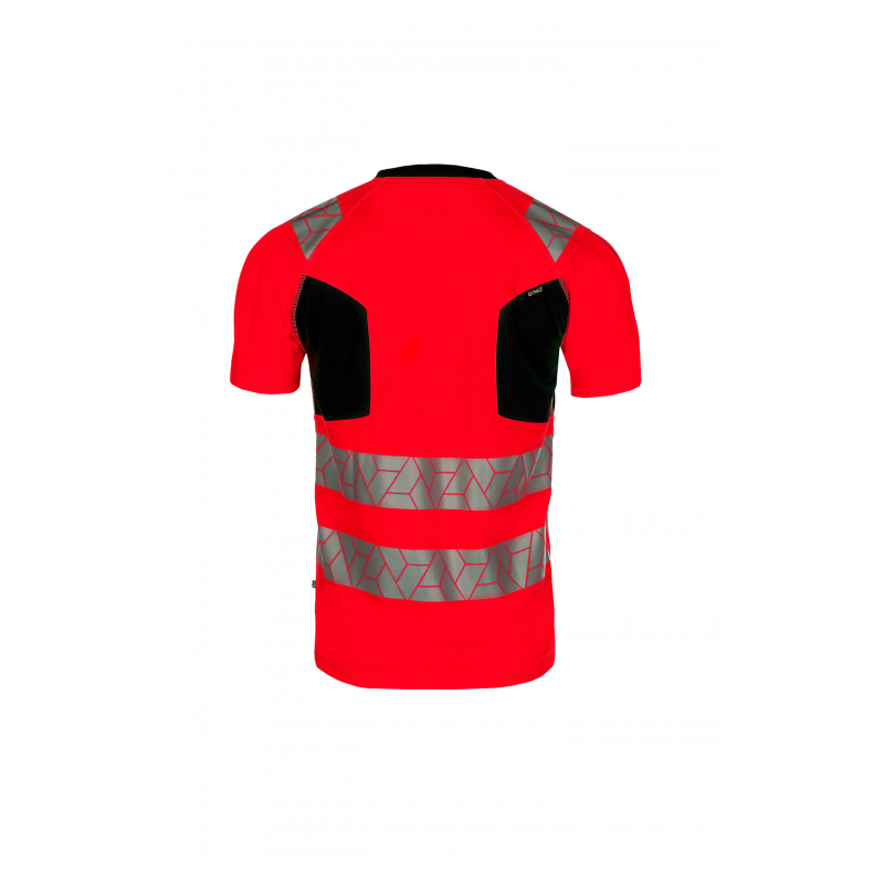 SYNQ® Risingstar : T-shirt Haute Visibilité Réfléchissant, Léger et Extensible en Tissu Recyclé