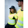 SYNQ® Risingstar : T-shirt Haute Visibilité Réfléchissant, Léger et Extensible en Tissu Recyclé