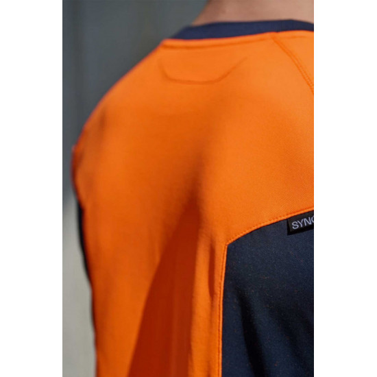 SYNQ® Risingstar : T-shirt Haute Visibilité Réfléchissant, Léger et Extensible en Tissu Recyclé