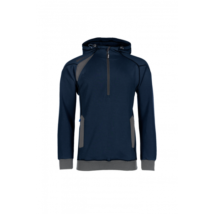 SYNQ Hoodie sweat de travail à capuche zippé pro Sioen