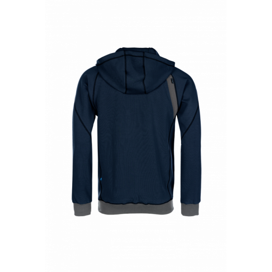 SYNQ® Hoodie : Sweat de Travail à Capuche, Zippé, Confortable et au Design Moderne