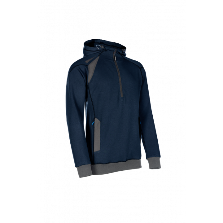 SYNQ Hoodie sweat de travail à capuche zippé pro Sioen