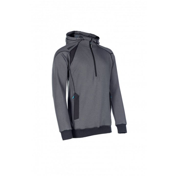 SYNQ Hoodie sweat de travail à capuche zippé pro Sioen