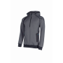 SYNQ® Hoodie : Sweat de Travail à Capuche, Zippé, Confortable et au Design Moderne