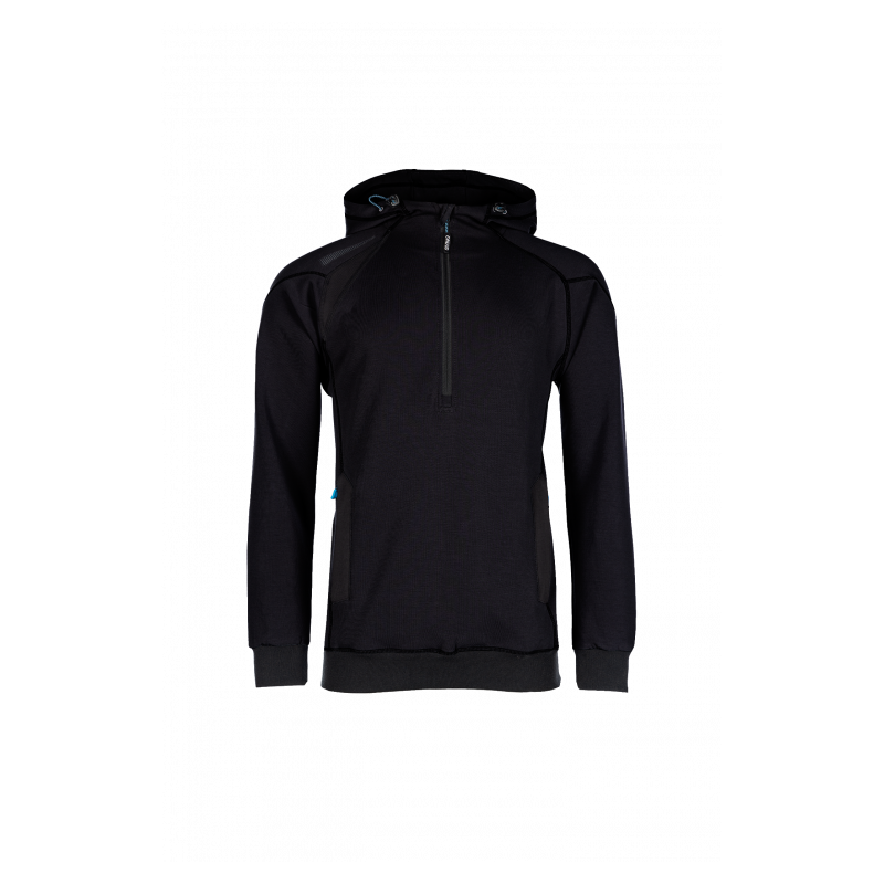 SYNQ® Hoodie : Sweat de Travail à Capuche, Zippé, Confortable et au Design Moderne