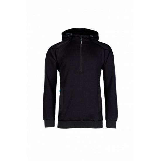 SYNQ® Hoodie : Sweat de Travail à Capuche, Zippé, Confortable et au Design Moderne