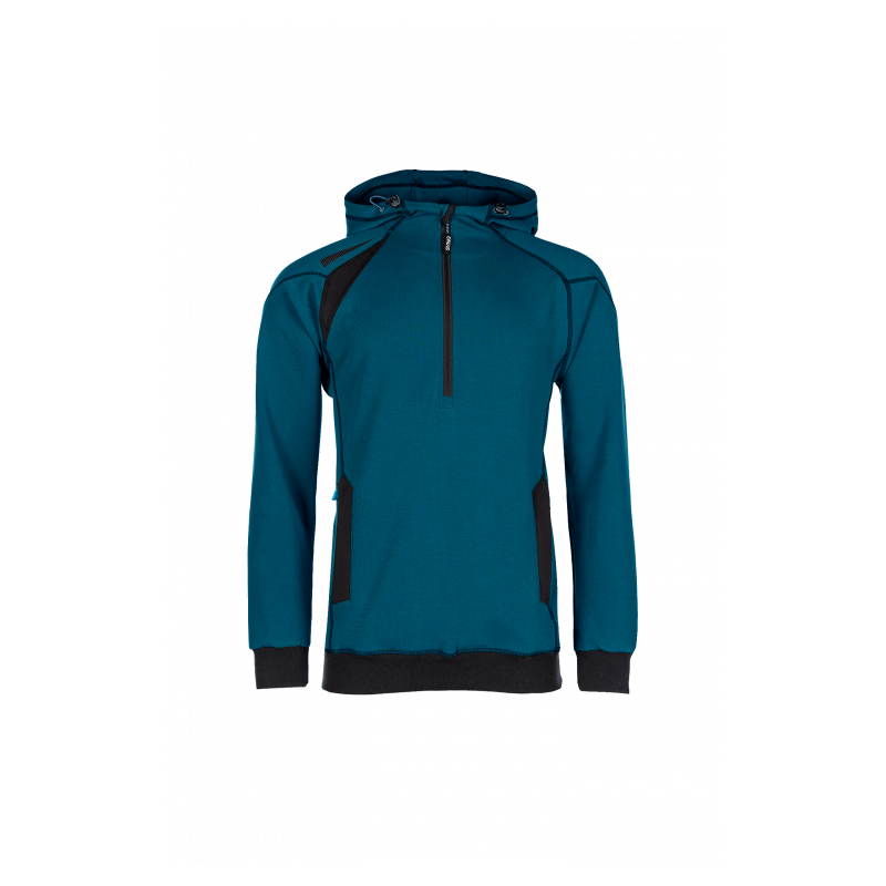 SYNQ® Hoodie : Sweat de Travail à Capuche, Zippé, Confortable et au Design Moderne