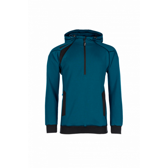 SYNQ® Hoodie : Sweat de Travail à Capuche, Zippé, Confortable et au Design Moderne