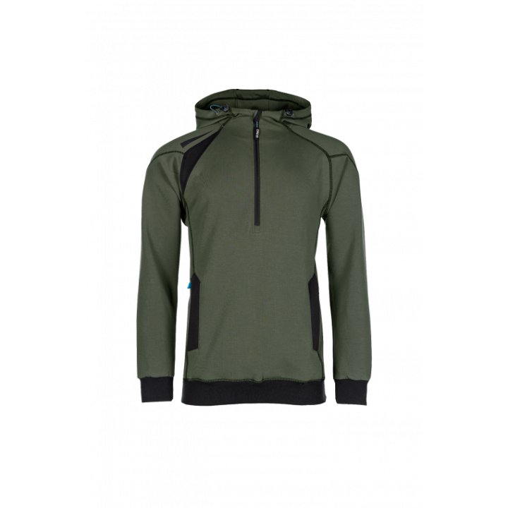 SYNQ Hoodie sweat de travail à capuche zippé pro Sioen