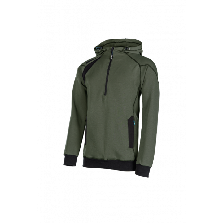 SYNQ Hoodie sweat de travail à capuche zippé pro Sioen