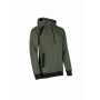 SYNQ® Hoodie : Sweat de Travail à Capuche, Zippé, Confortable et au Design Moderne