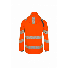 SYNQ® Projeqtor : Veste de Travail Imperméable Haute Visibilité, Légère et Résistante aux Intempéries (2)