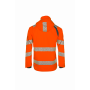 SYNQ® Projeqtor : Veste de Travail Imperméable Haute Visibilité, Légère et Résistante aux Intempéries